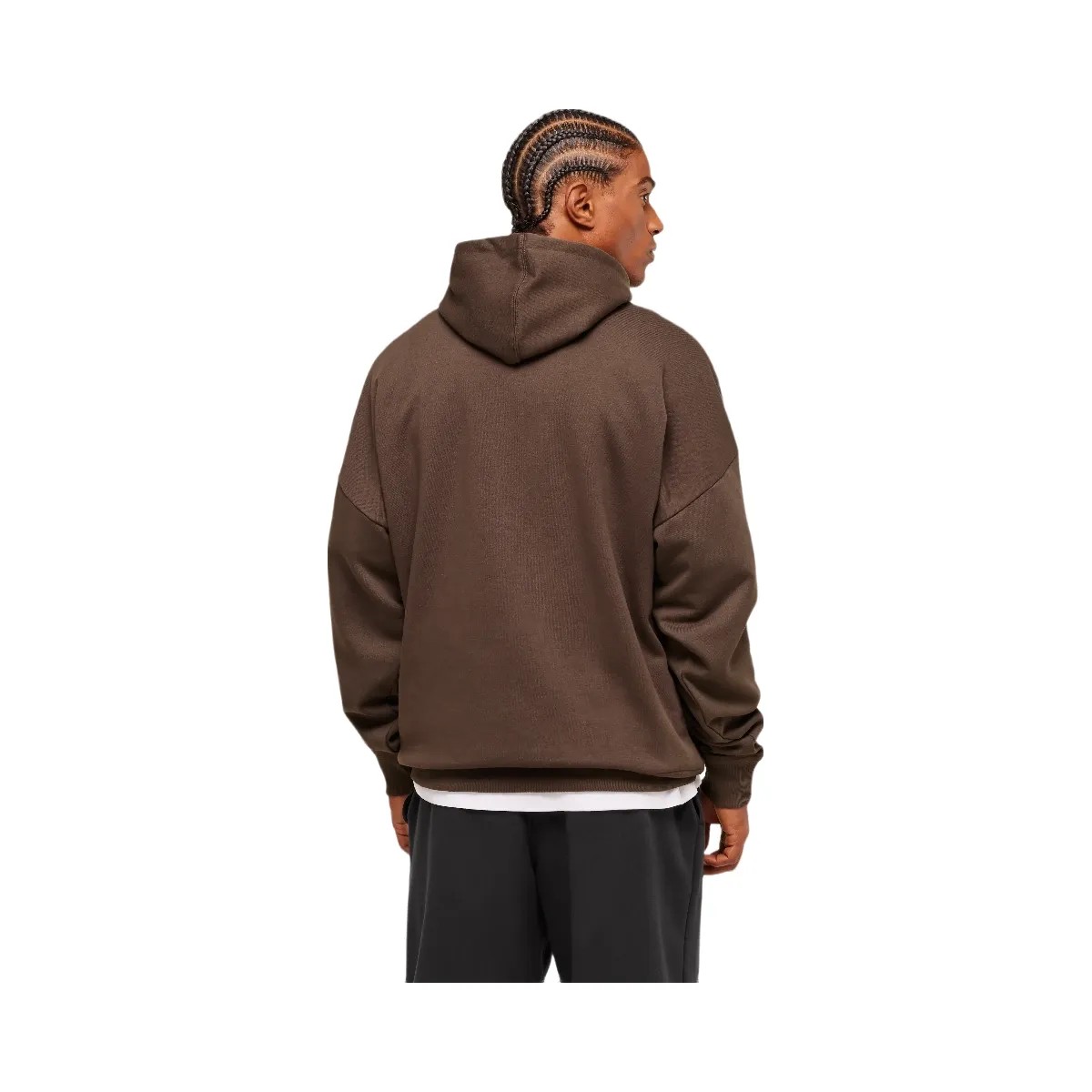 Gymshark Crest Oversized Hoodie - Archive Brown - HypeFly India View 2