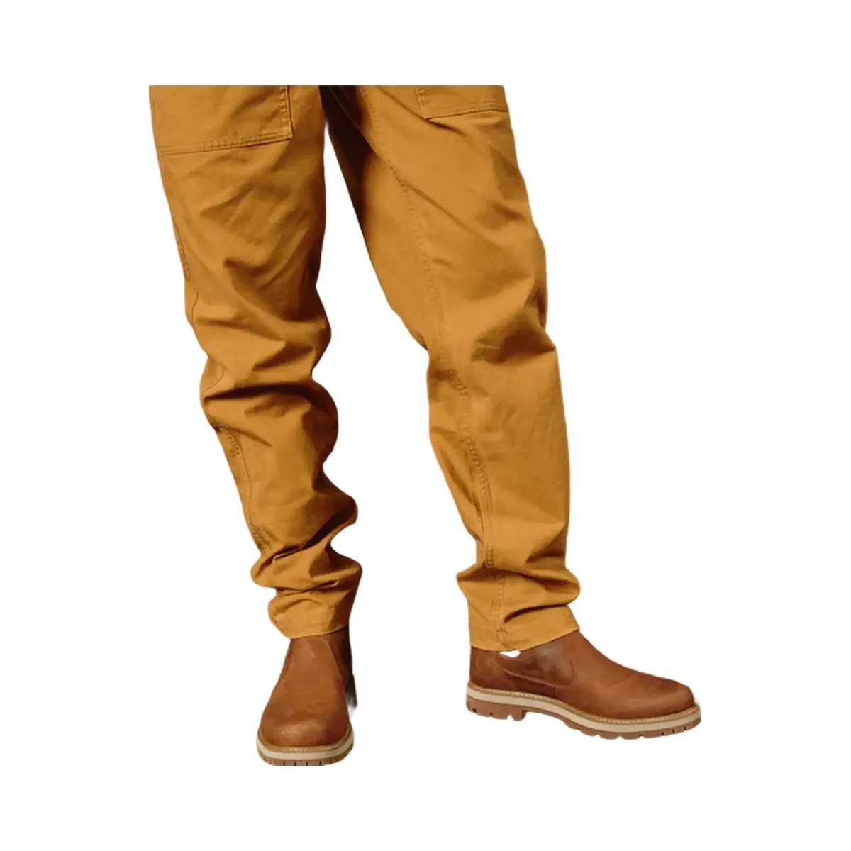 Timberland Britton Road Chelsea Boot Rust Full-Grain Men'S - HypeFly India View 4