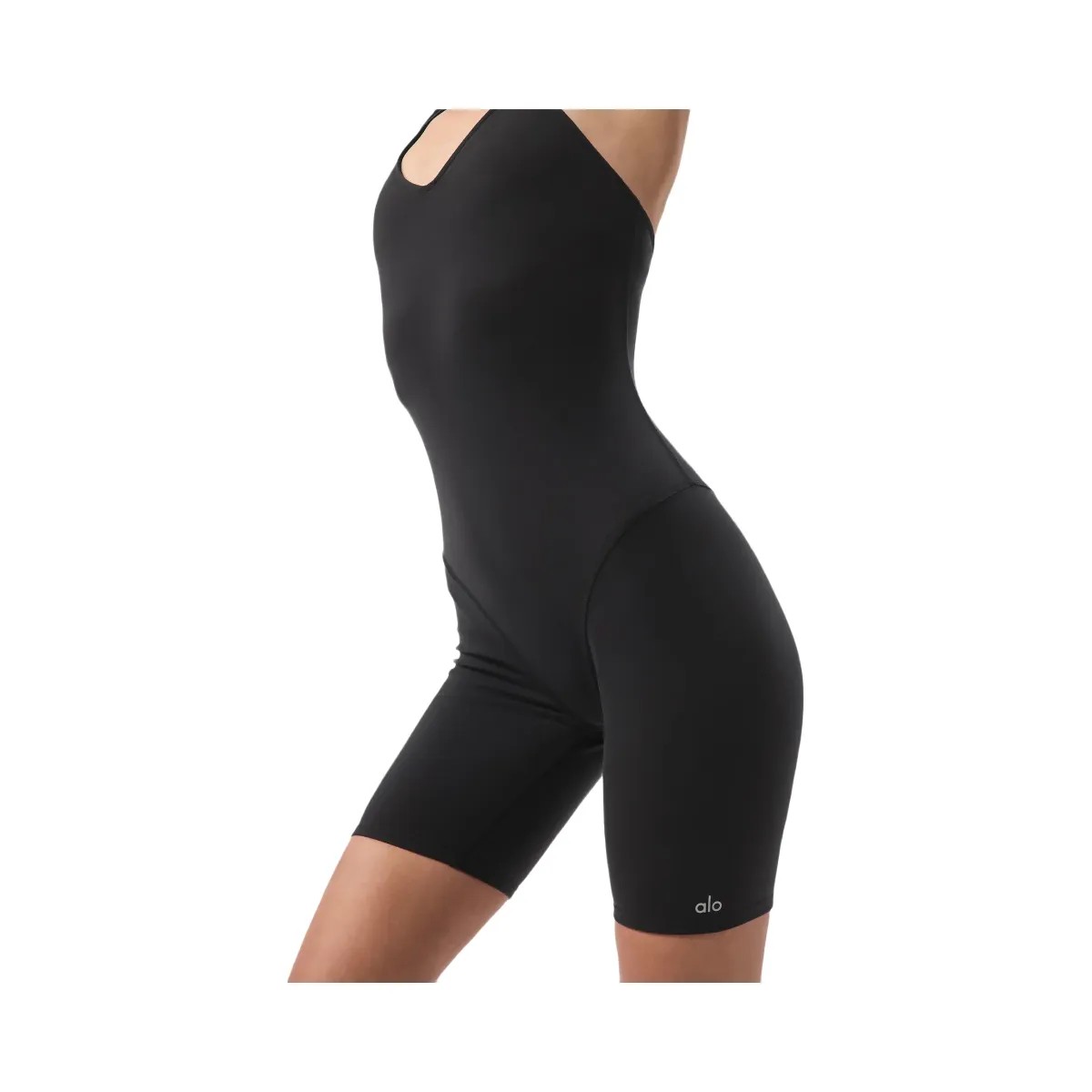 Alo Women's Airbrush Real Onesie - Black - HypeFly India View 1