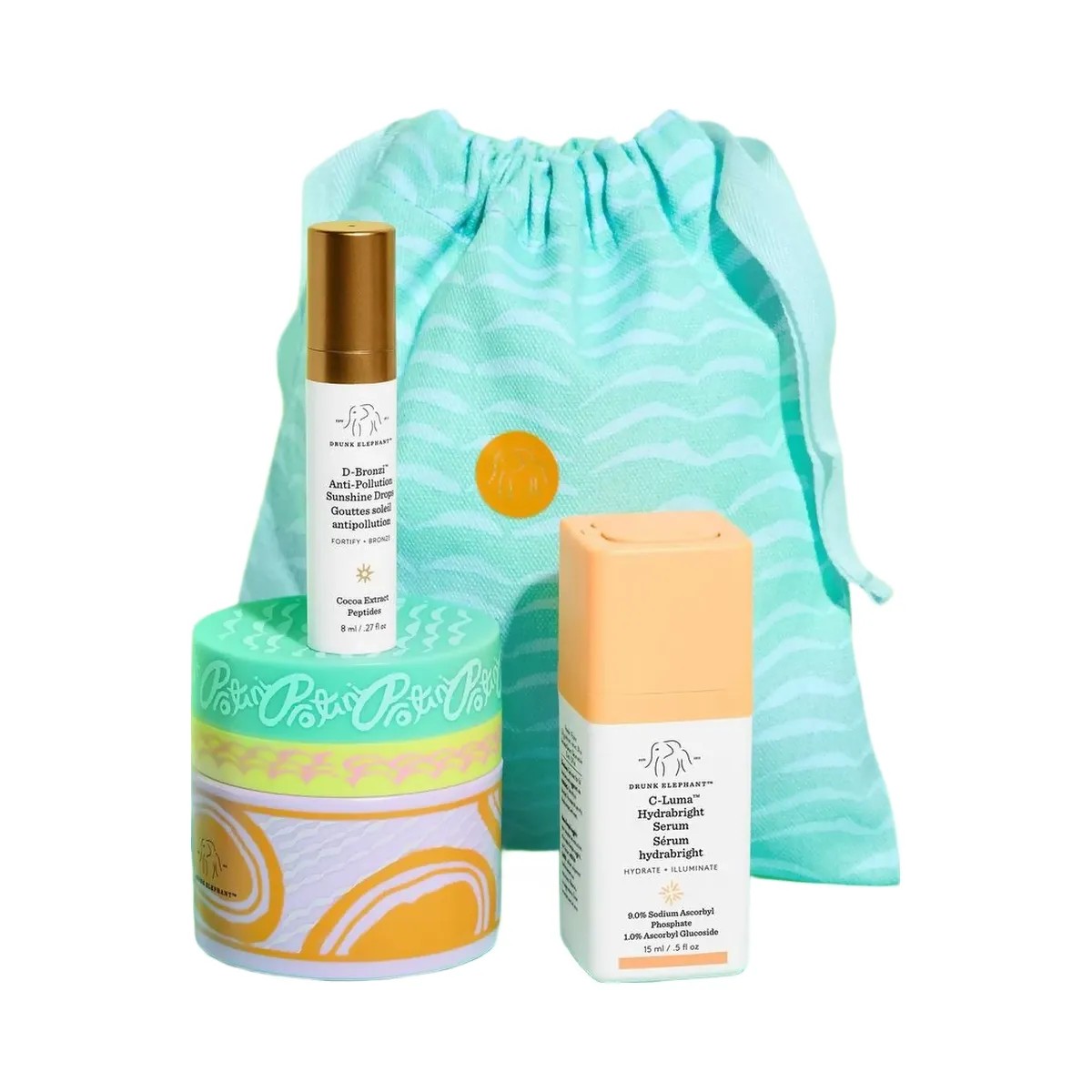 Drunk Elephant Daytime Exhibit: Morning Kit - HypeFly India View 3