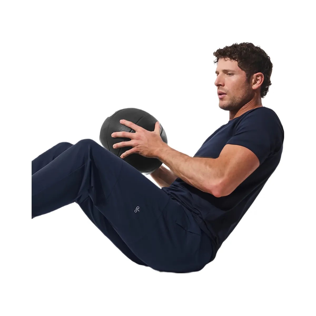 Alo Men's Co-Op Pant (Long) - Navy - HypeFly India View 5