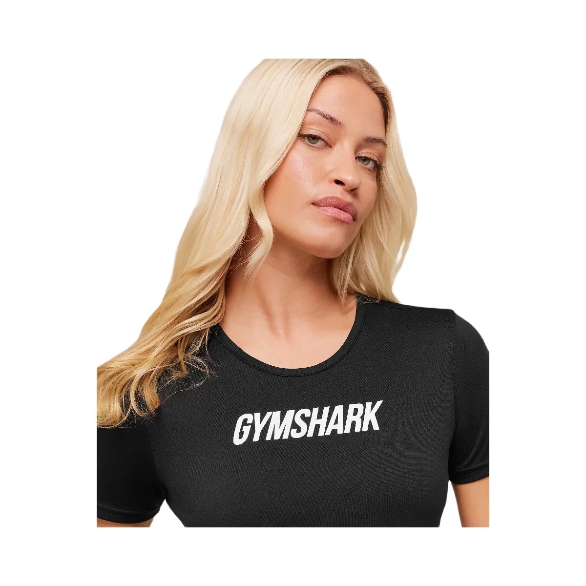 Gymshark Wordmark Graphic T-Shirt - Black - HypeFly India View 5