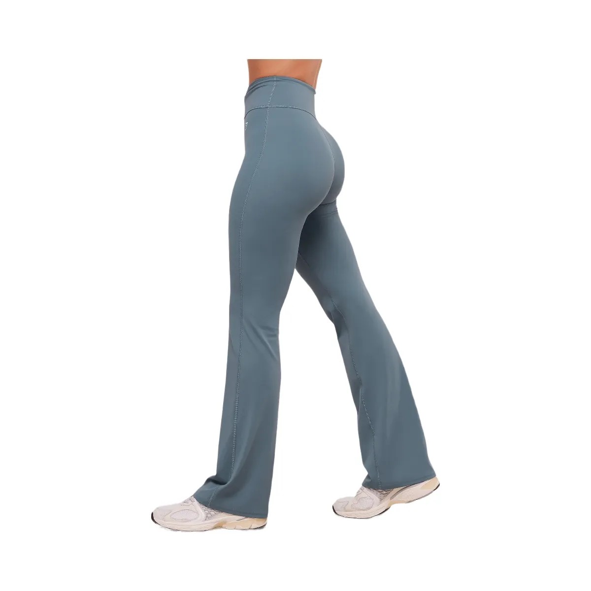 Gymshark Twist Front Straight Leg Legging - Iron Blue - HypeFly India View 3