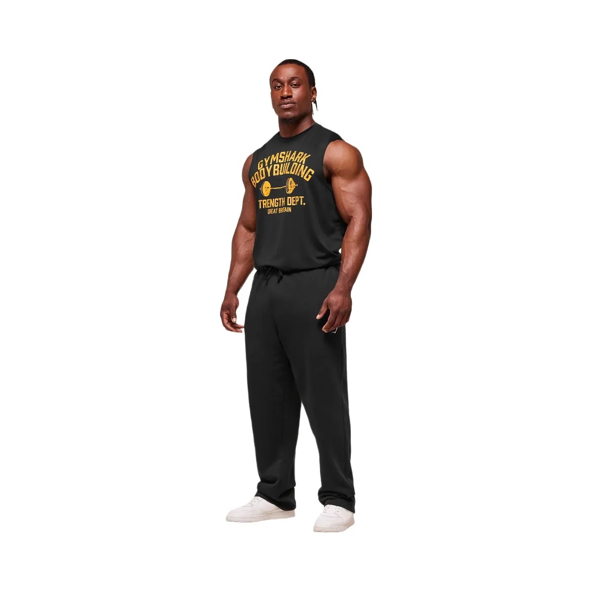 Gymshark Olympic Bar Tank - Black - HypeFly India View 5