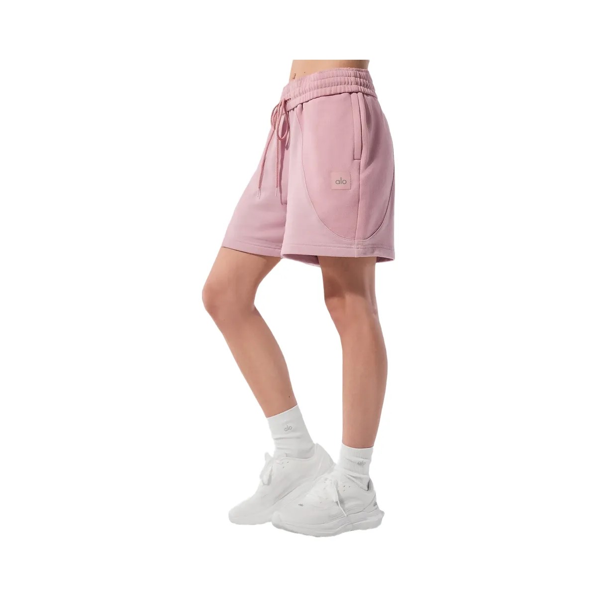 Alo Women's 7" Make Waves Short - Sunset Pink Tonal - HypeFly India View 3