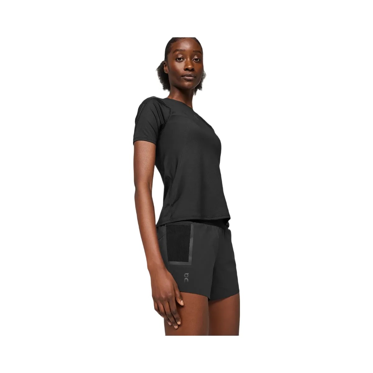 On Ultra Shorts Black - HypeFly India View 2