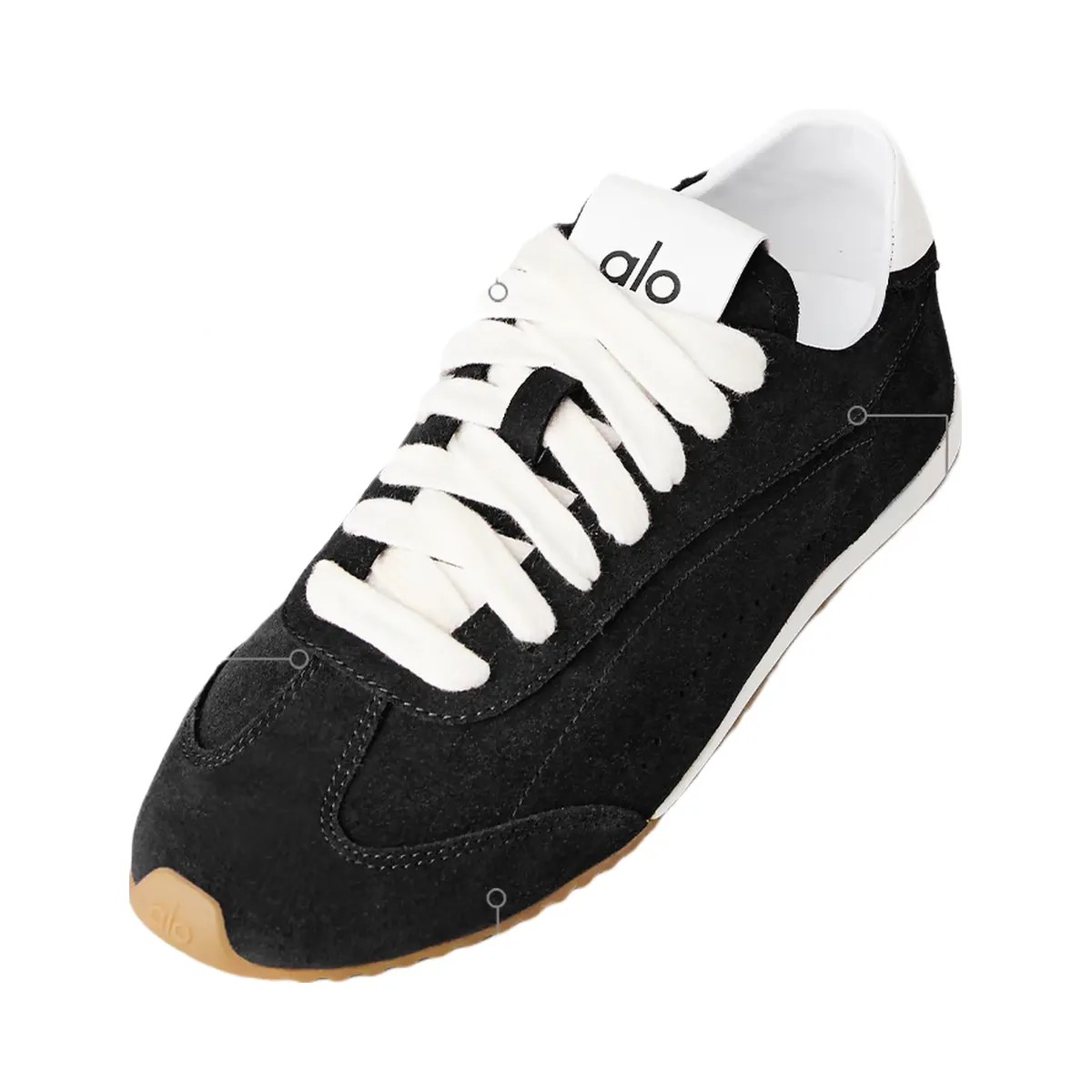 Alo Sunset Sneaker - Black - HypeFly India View 1