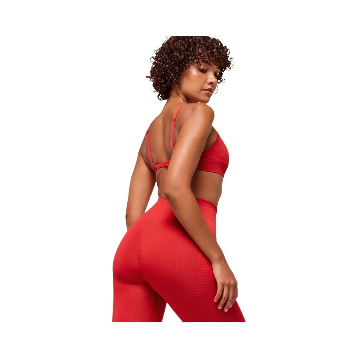 Gymshark Vital Soft Leggings - Velocity Red - HypeFly India View 4
