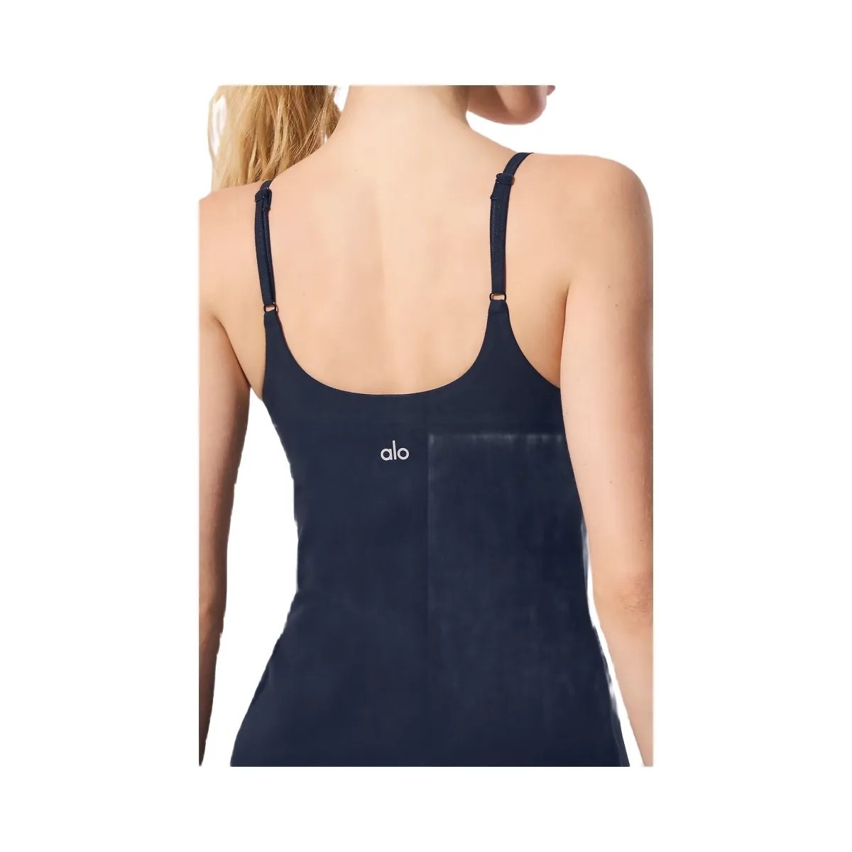 Alo Women's Alosoft Encore Tennis Dress - Navy - HypeFly India View 4