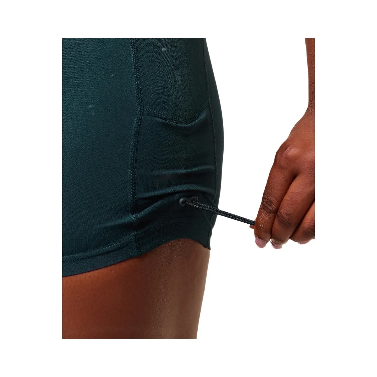Gymshark Legacy Logo Tight Shorts - Deep Petrol Blue - HypeFly India View 6
