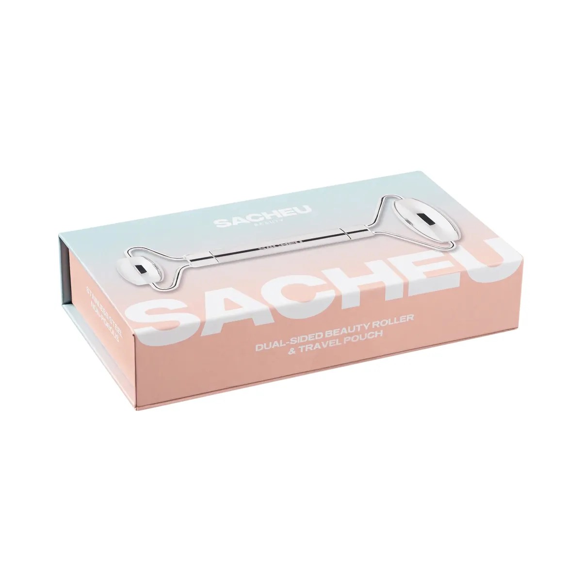 SACHEU Dual-Sided Stainless Steel Beauty Roller - HypeFly India View 3