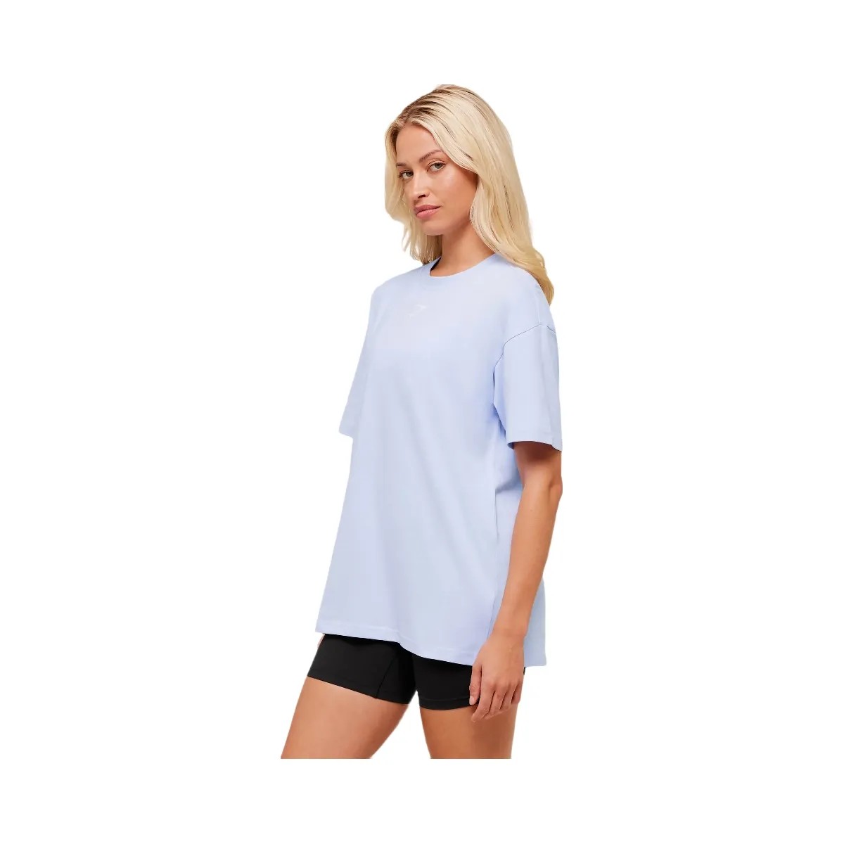 Gymshark Trace Graphic Oversized T-Shirt - Peri Blue - HypeFly India View 3