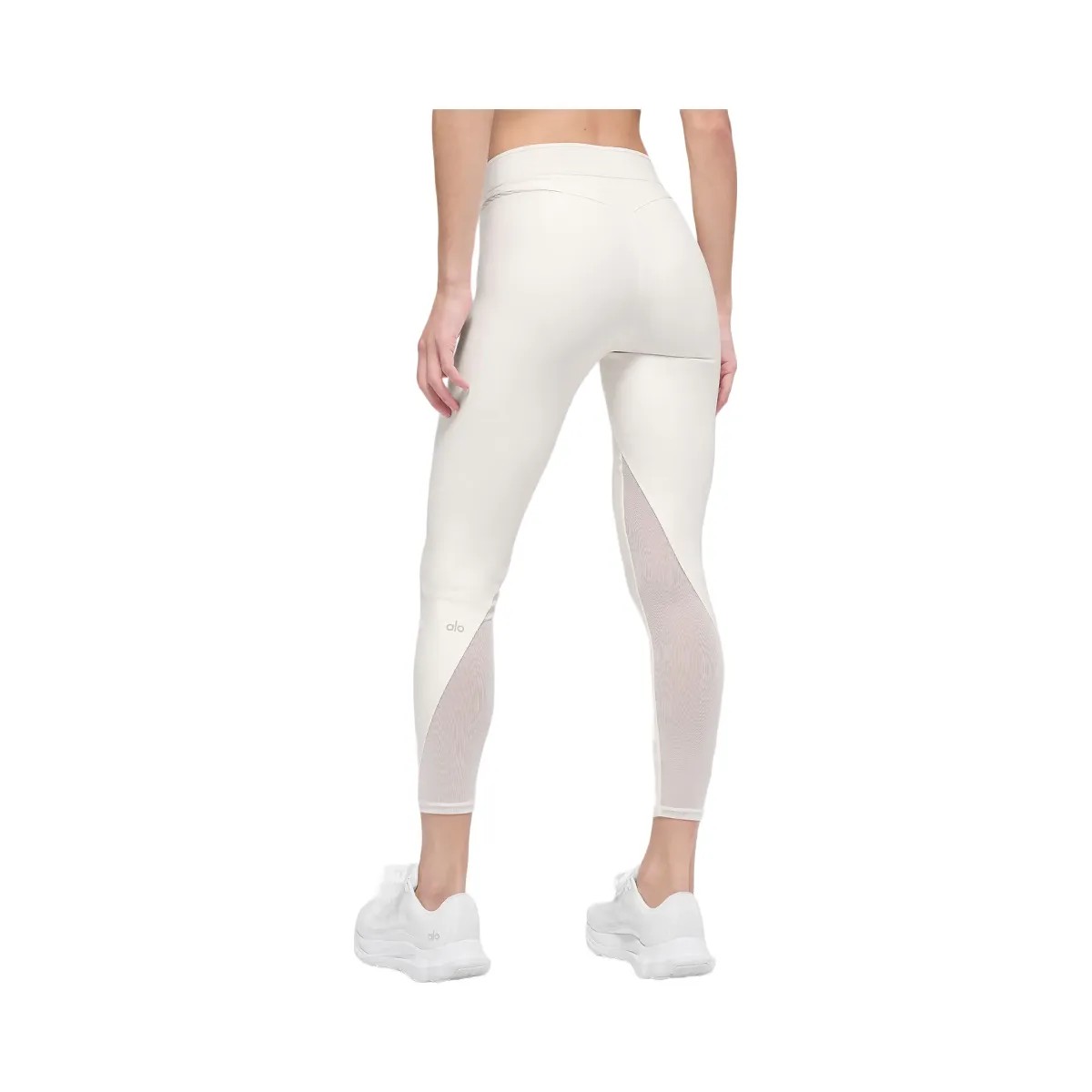 Alo Women's Airlift High-Waist 7/8 Rebel Legging - Ivory - HypeFly India View 3