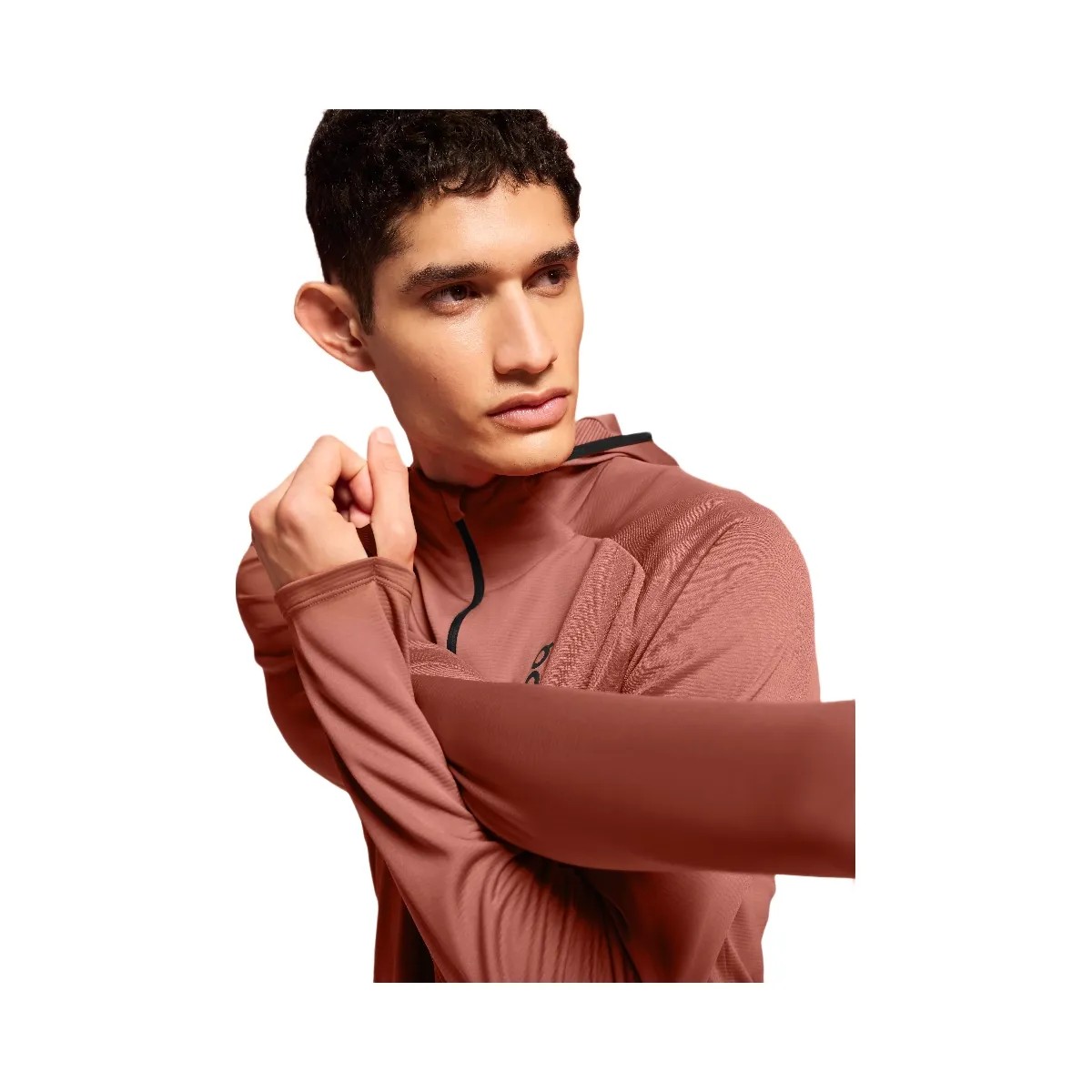 On Climate Zip Hoodie Auburn - HypeFly India View 2