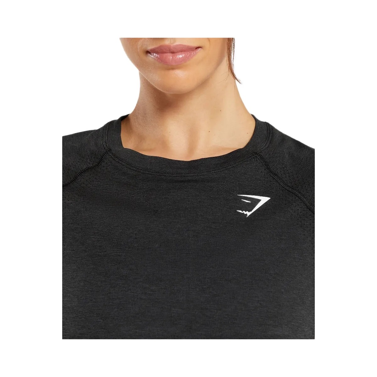 Gymshark Vital Light T-Shirt - Black Marl - HypeFly India View 5