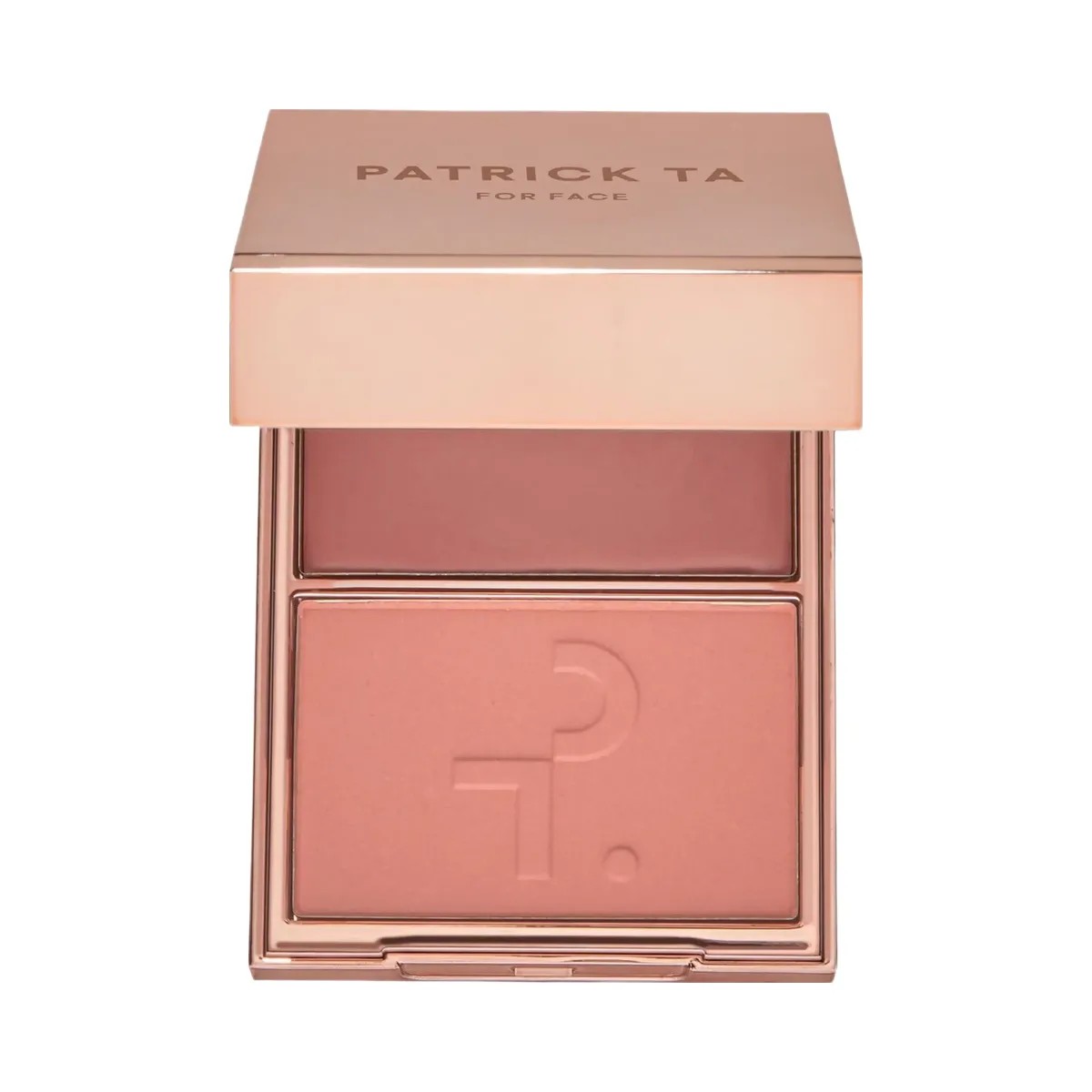 PATRICK TA Major Headlines Double-Take Crme & Powder Blush Duo 'Not Too Much' - HypeFly India View 1