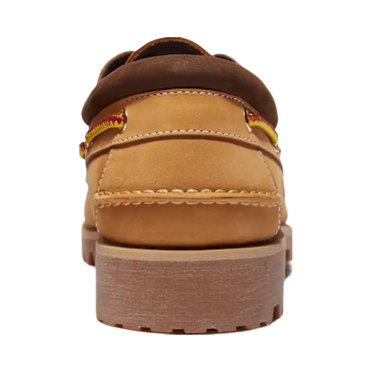 Timberland Authentics 3-Eye Boat Shoe Wheat Nubuck Men'S - HypeFly India View 4
