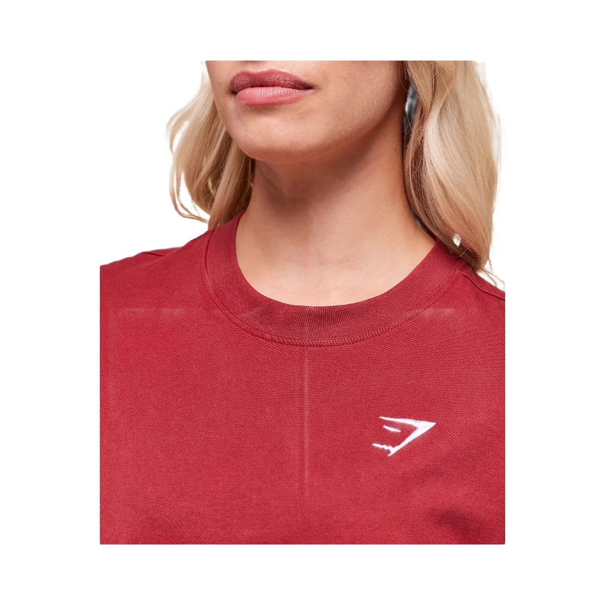 Gymshark Training Oversized T-Shirt - Athletic Burgundy - HypeFly India View 5