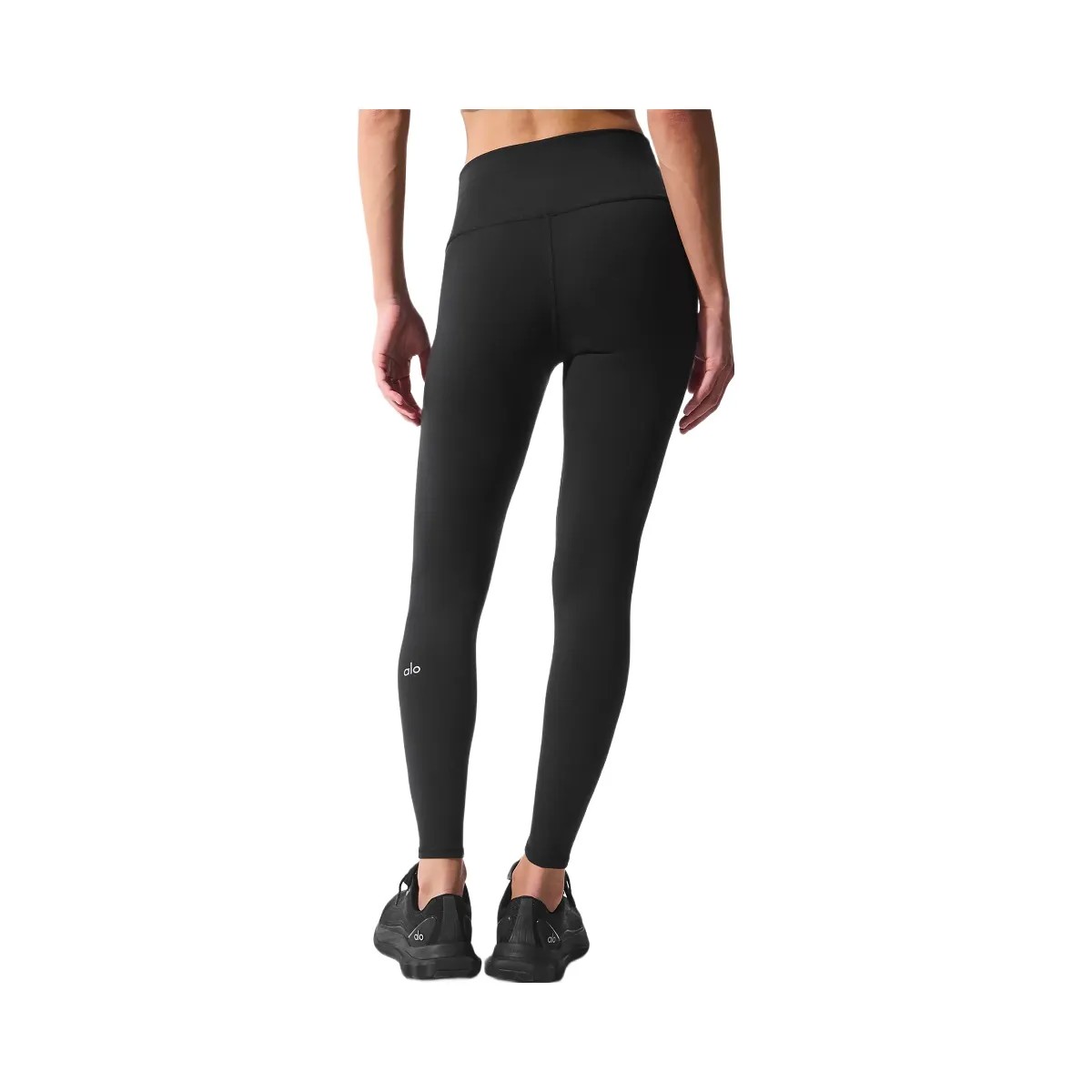 Alo Women's 7/8 High-Waist Airbrush Legging - Black - HypeFly India View 3