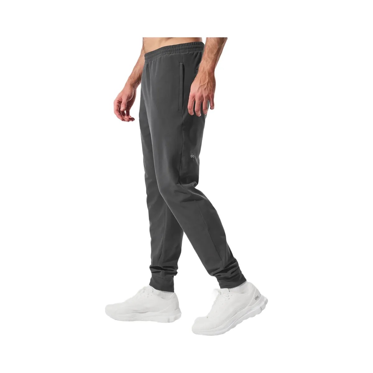 Alo Men's Conquer Max Performance Jogger - Anthracite - HypeFly India View 3