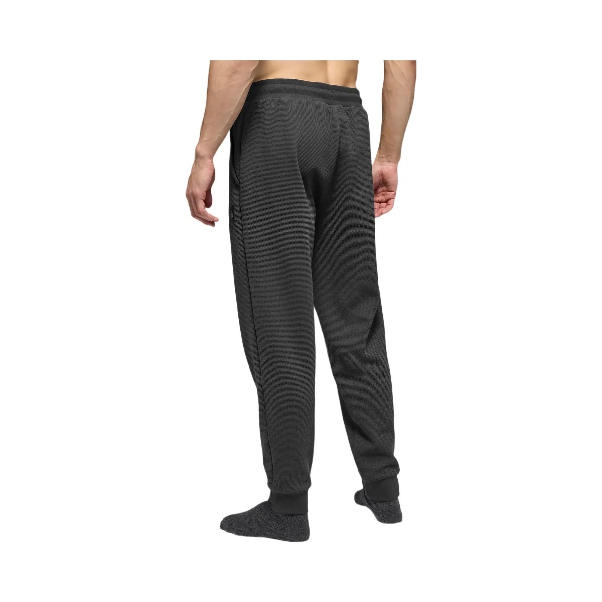 Alo Men's Waffle Lounge Jogger - Anthracite - HypeFly India View 3