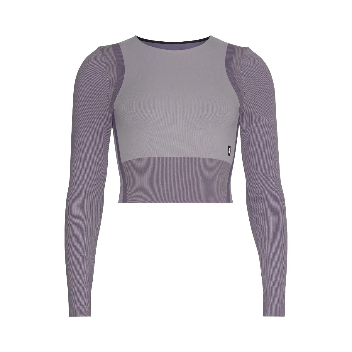 On Studio Knit Long-T Crop Lilac | Cosmos - HypeFly India View 1
