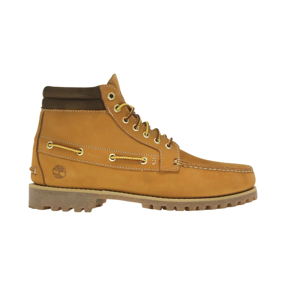 Timberland Authentic Mid Lace-Up Boot Wheat Nubuck - HypeFly India View 1