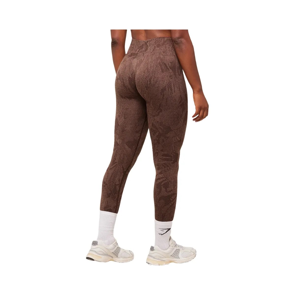 Gymshark Adapt Camo Seamless Leggings - Archive Brown/Soft Brown - HypeFly India View 2