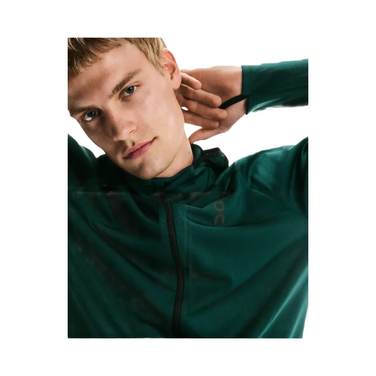 On Climate Zip Hoodie Spirulina - HypeFly India View 4