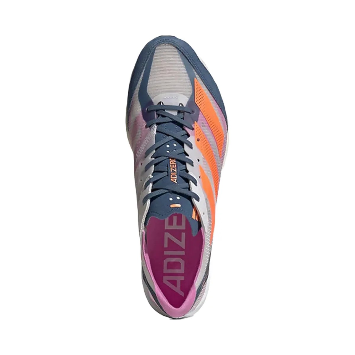 Adidas Adizero Adios 7 Dash Grey Solar Orange Wonder Steel - HypeFly India View 5