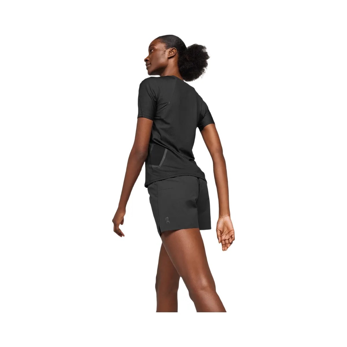 On Ultra Shorts Black - HypeFly India View 4