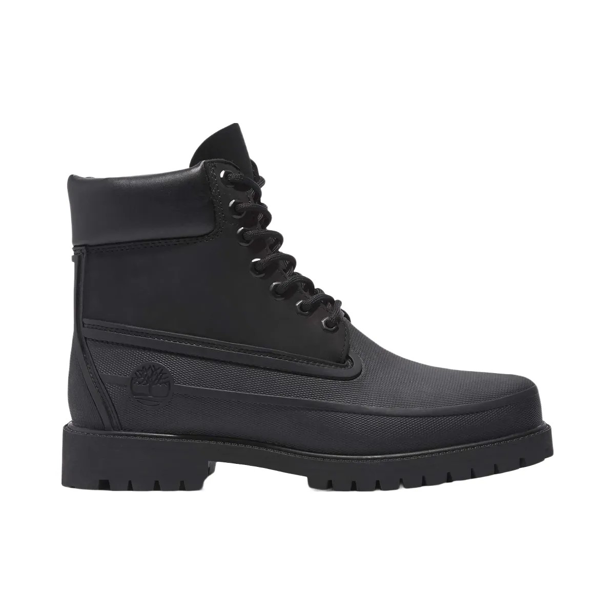 Timberland Rubber Toe 6" Boot Remix Blackout Full Grain - HypeFly India View 1