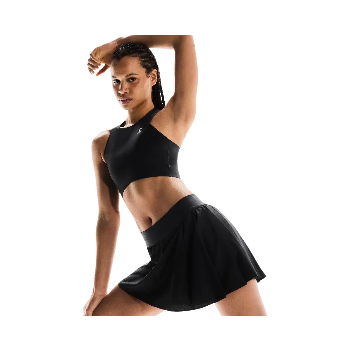 On Court Skirt Pleated Black - HypeFly India View 5