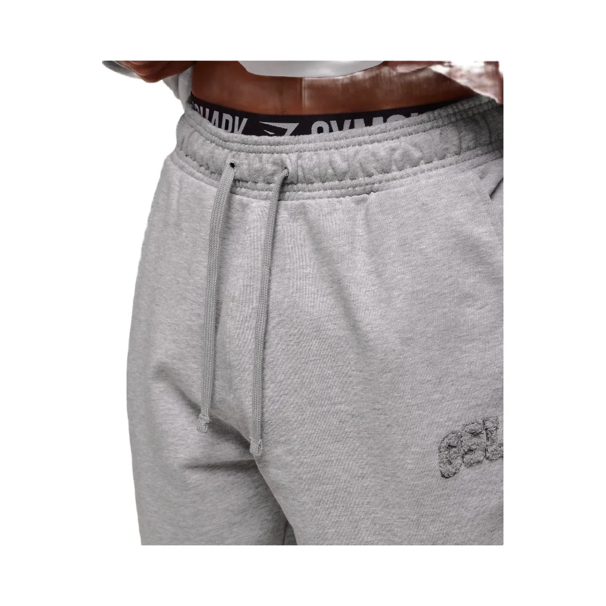 Gymshark GSLC Joggers - Light Grey Core Marl - HypeFly India View 5