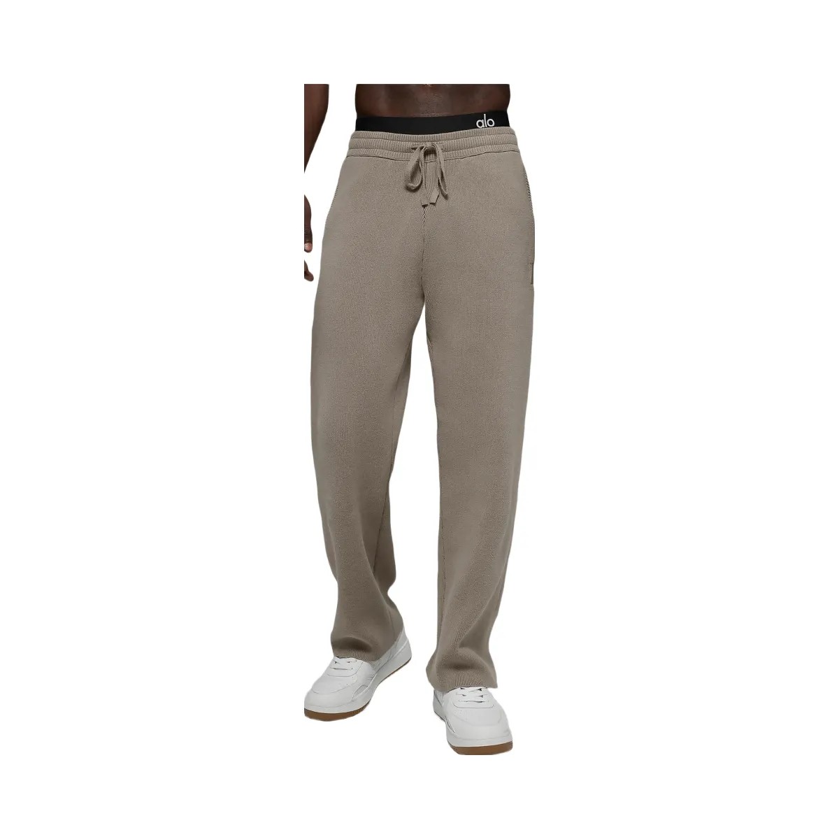 Alo Men's Scholar Straight Leg Sweatpant - Light Cocoa - HypeFly India View 2