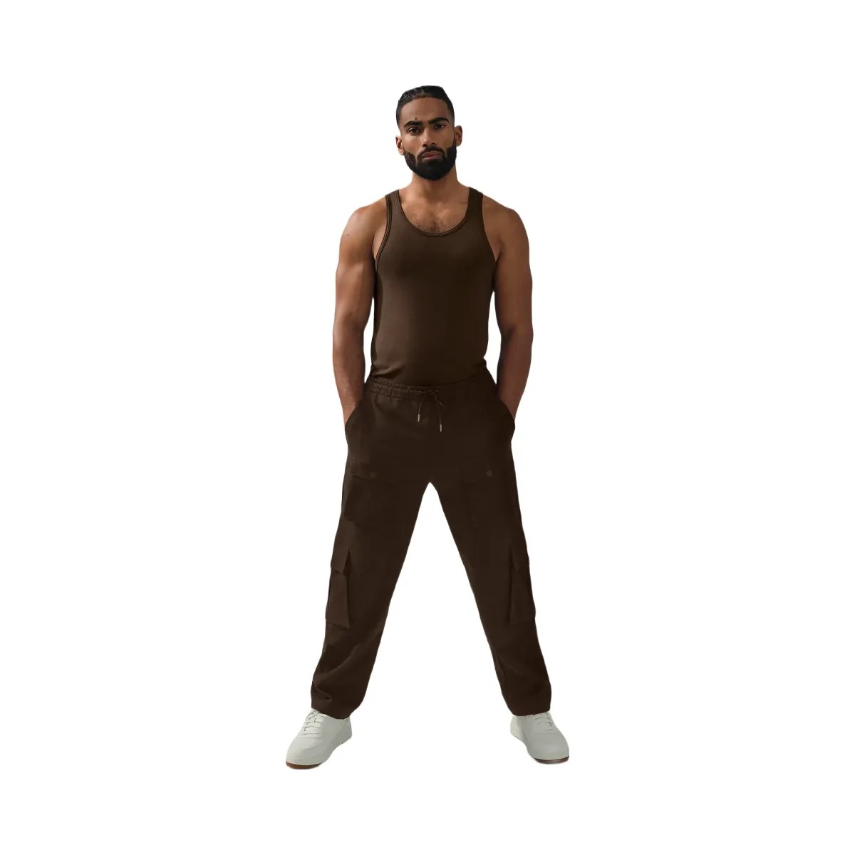 Alo Men's Northstar Cargo Pant - Espresso - HypeFly India View 3