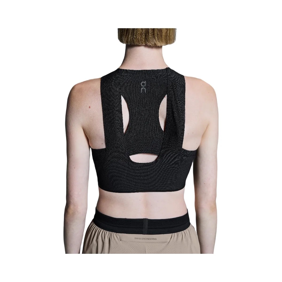 On Race Crop Black - HypeFly India View 4