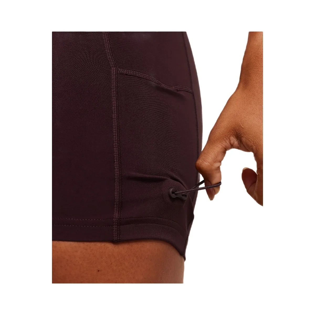 Gymshark Legacy Logo Tight Shorts - Cherry Purple - HypeFly India View 6