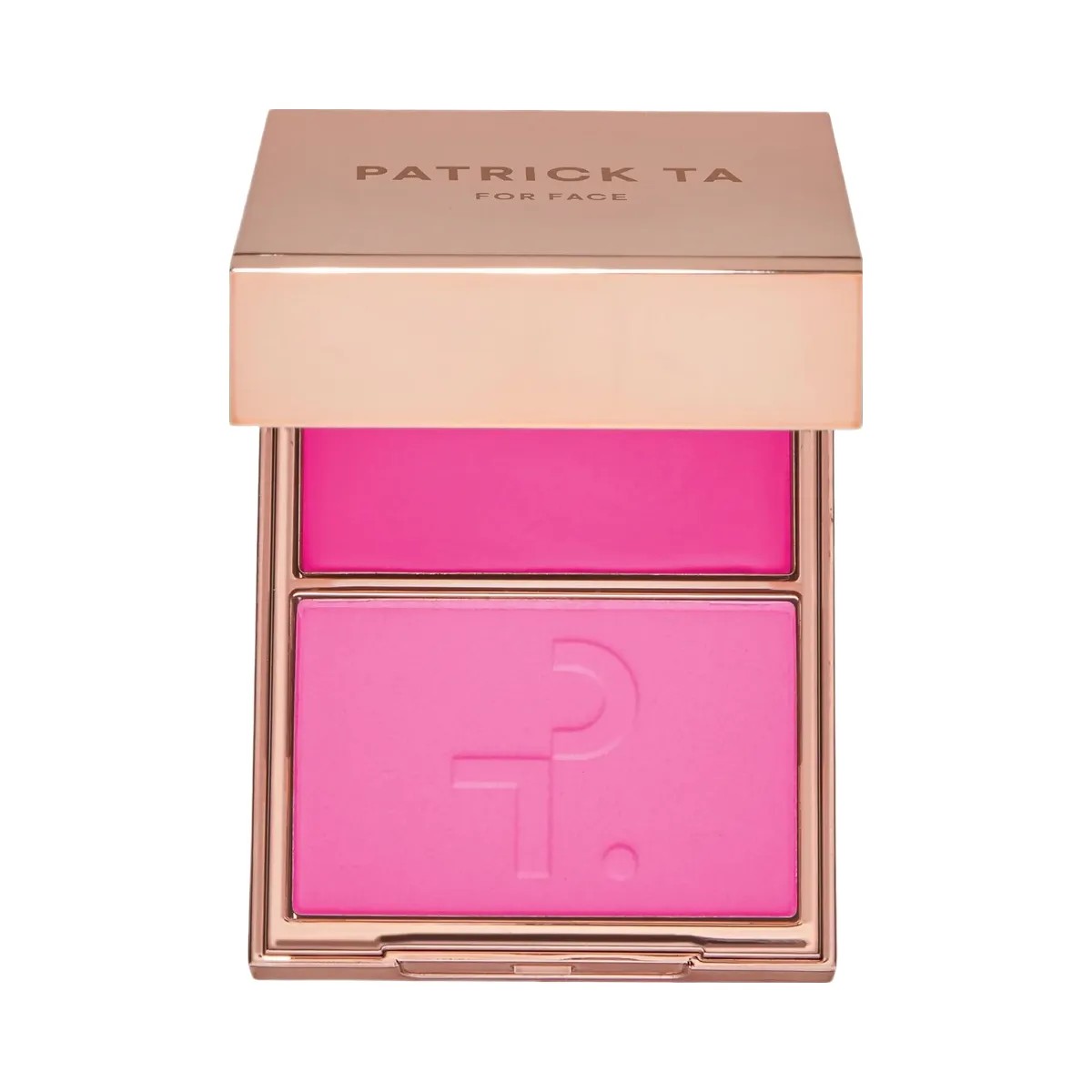 PATRICK TA Major Headlines Double-Take Crme & Powder Blush Duo 'She's Giving' - HypeFly India View 1