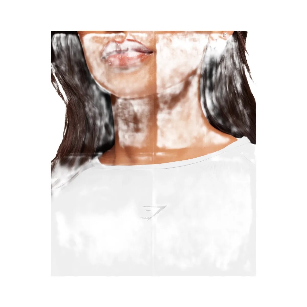 Gymshark Running Long Sleeve Top - White - HypeFly India View 5