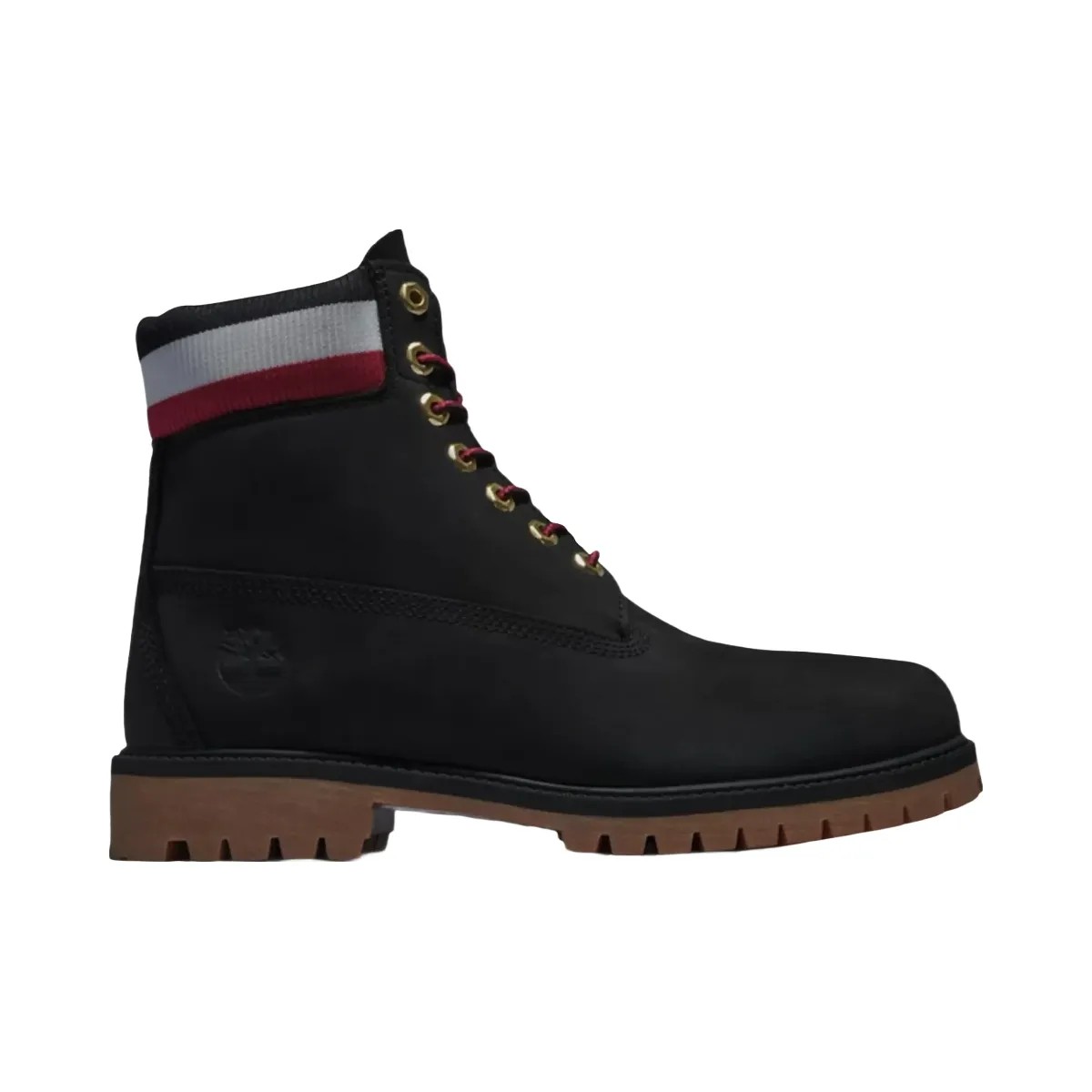 Timberland 6" Heritage Warm Lined Boot Black Red - HypeFly India View 1