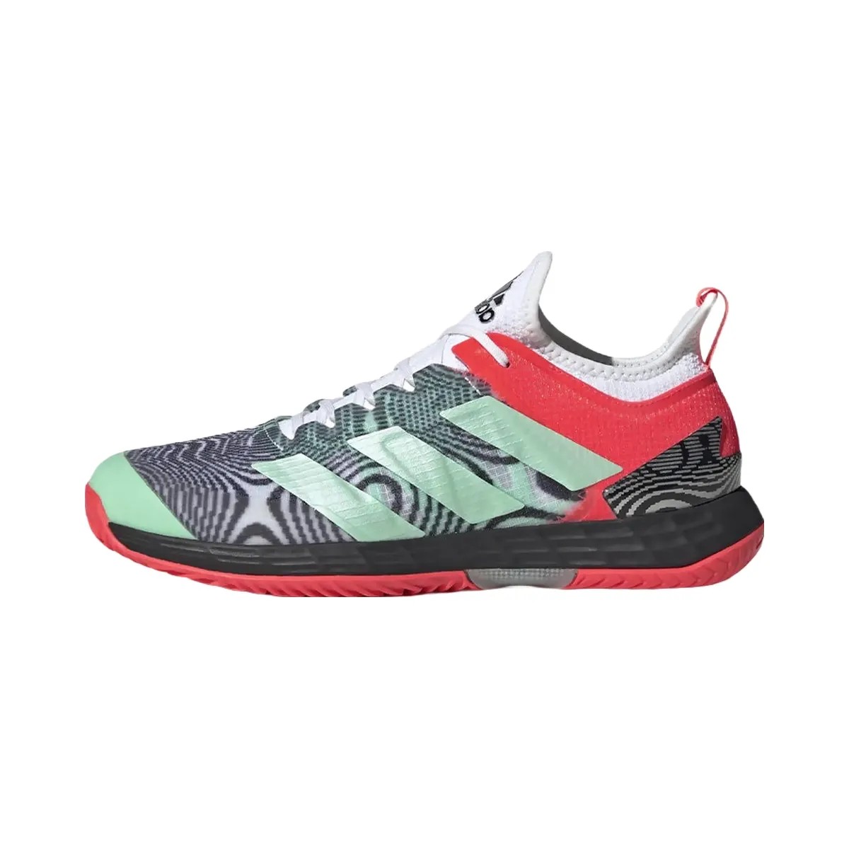 Adidas Adizero Ubersonic 4 Cloud White Pulse Mint Turbo - HypeFly India View 3