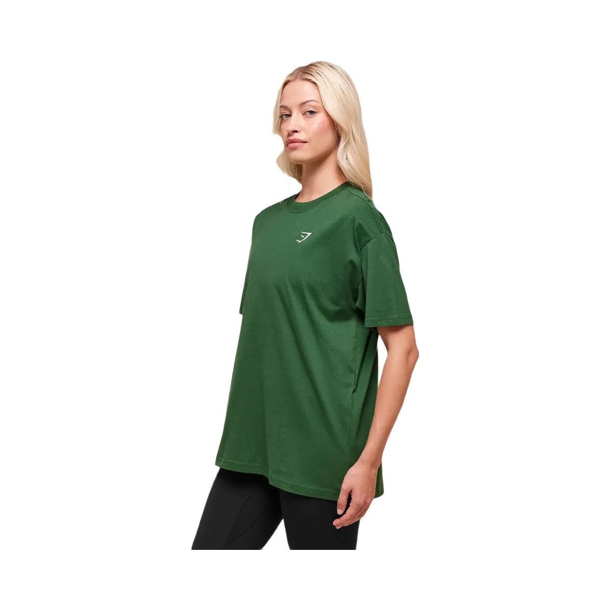 Gymshark Training Oversized T-Shirt - Athletic Green - HypeFly India View 3