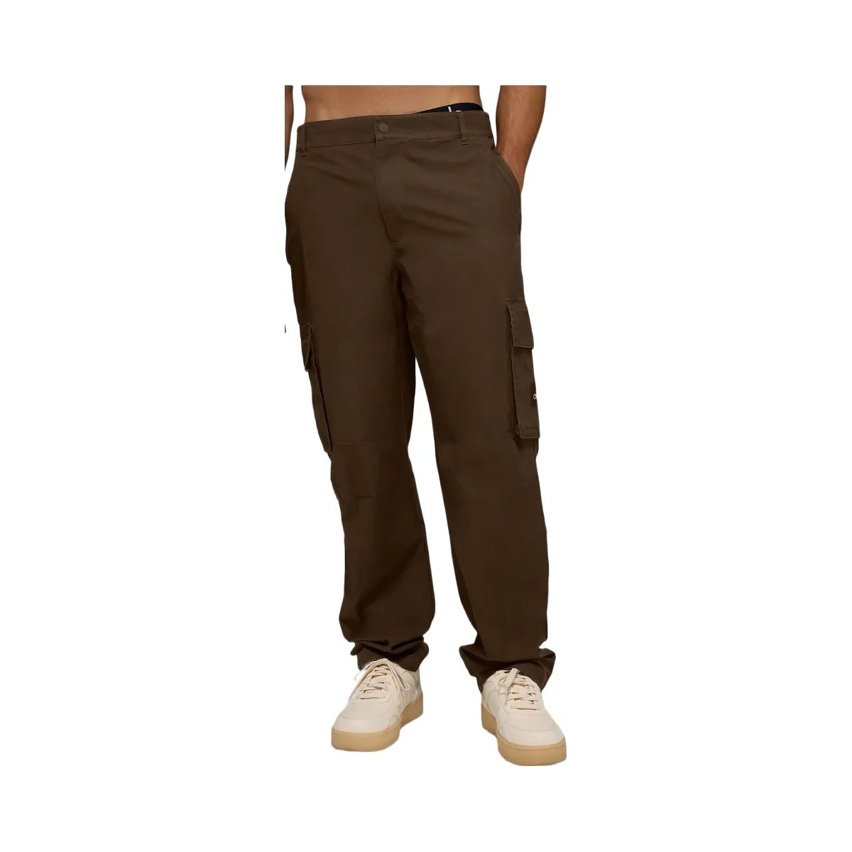 Alo Men's Cargo Ripstop Trouser - Espresso - HypeFly India View 3