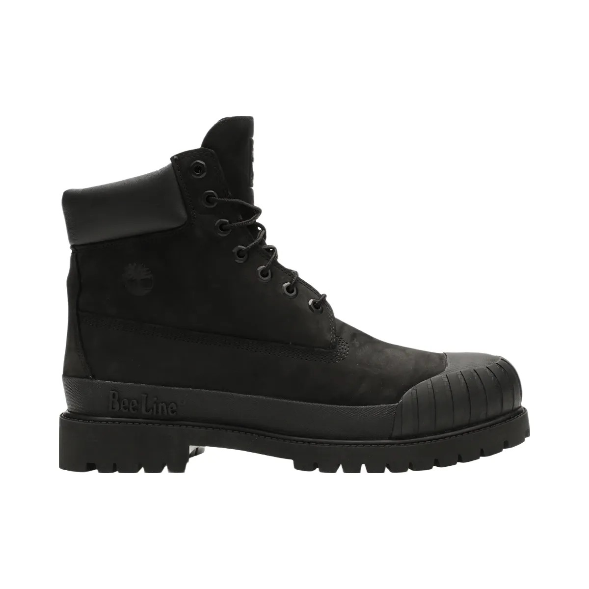 Timberland 6" Boot Premium Bee Line Rubber Toe Wp Black Nubuck - HypeFly India View 1