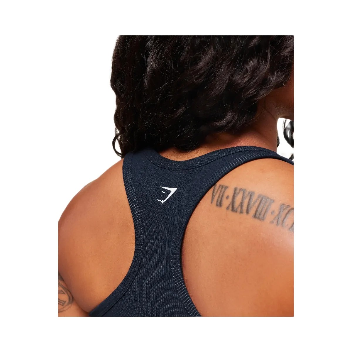 Gymshark x Analis Tank - Midnight Blue - HypeFly India View 5