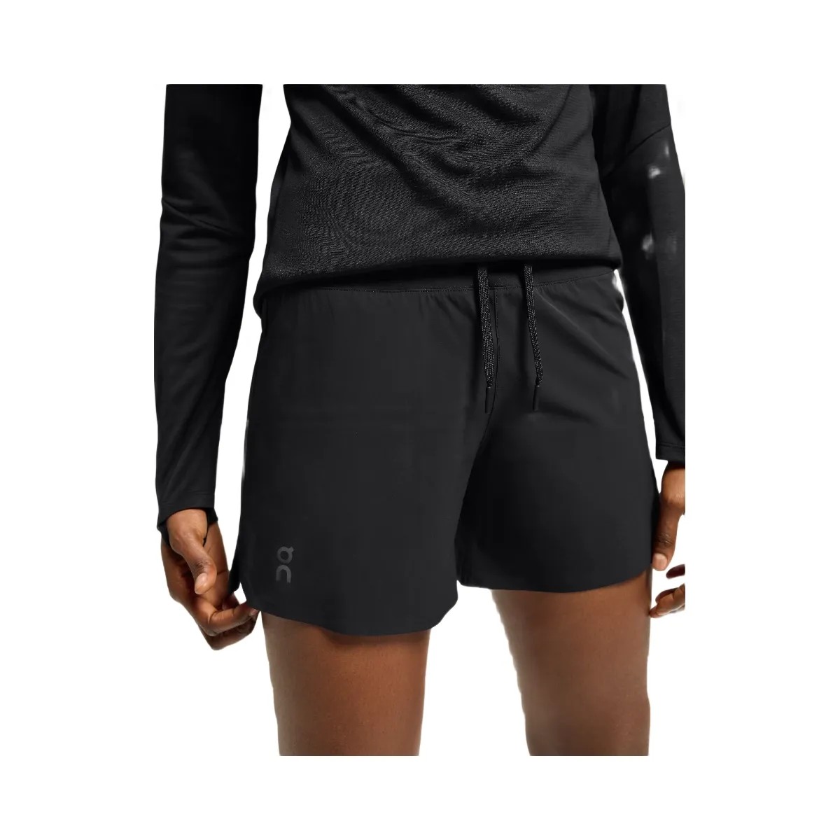 On 5" Running Shorts Black - HypeFly India View 4