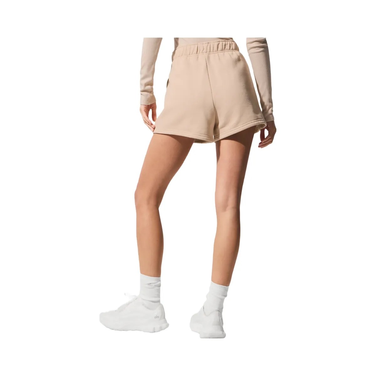 Alo Women's Accolade Short - Macadamia - HypeFly India View 2
