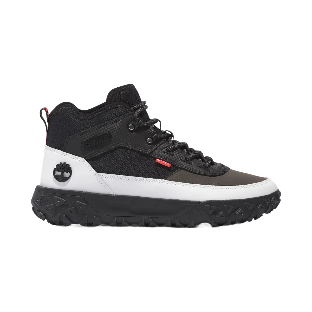 Timberland Motion 6 Waterproof Mid Boot Black White - HypeFly India View 1