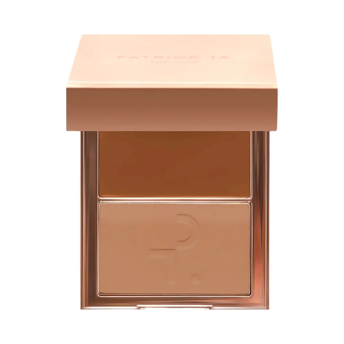 PATRICK TA Major Skin Crme Foundation and Finishing Powder Duo 'Tan 1' - HypeFly India View 1